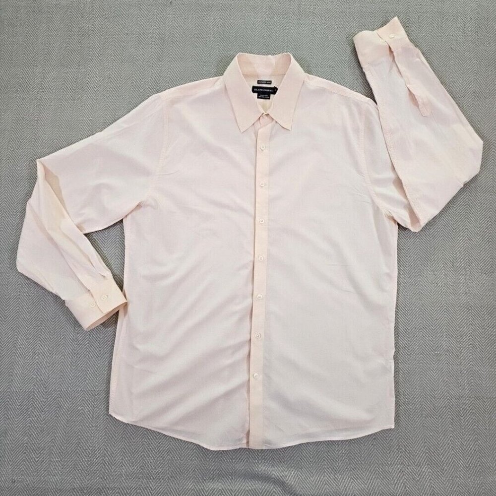 Island Company‎ Men's Saltwater Shirt Size Large Long Sleeve Pima Cotton Luxury